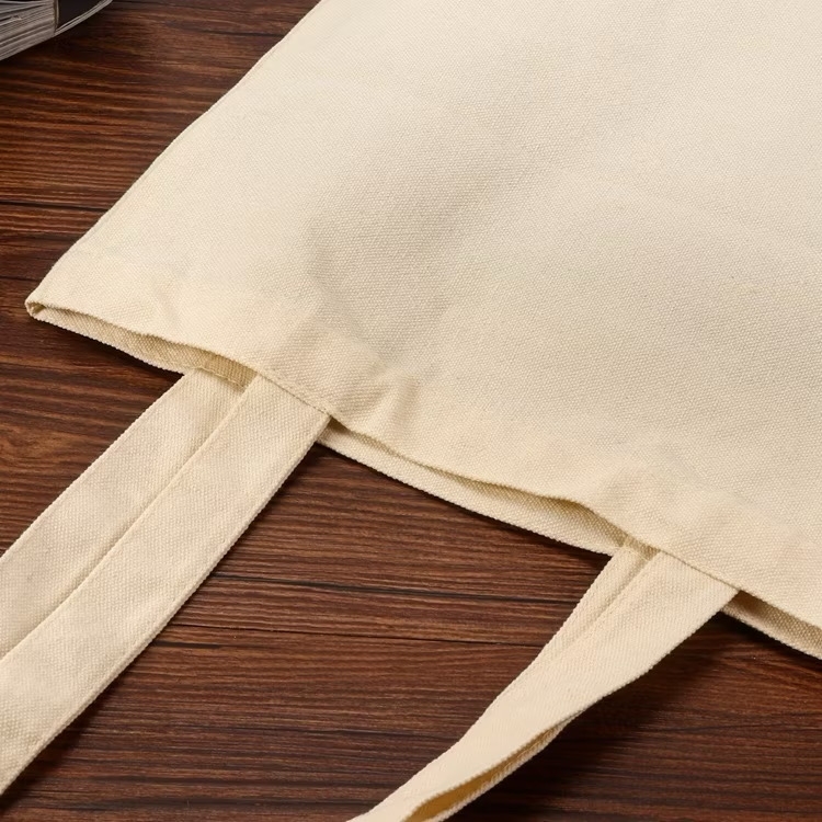 Túi Tote vải Canvas có khóa kéo và ngăn phụ giá rẻ