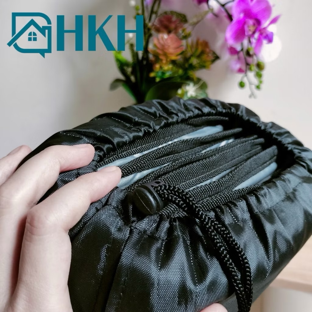Thảm ngủ văn phòng, Đệm văn phòng gấp gọn có túi đựng dây rút, Thảm du lịch không thấm nước, KT 70x200cm, dày 10mm