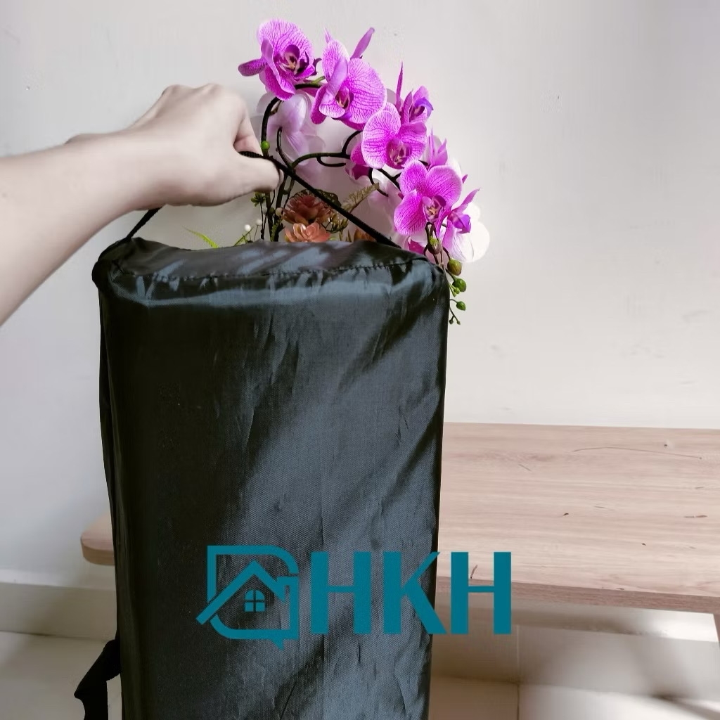 Thảm ngủ văn phòng, Đệm văn phòng gấp gọn có túi đựng dây rút, Thảm du lịch không thấm nước, KT 70x200cm, dày 10mm