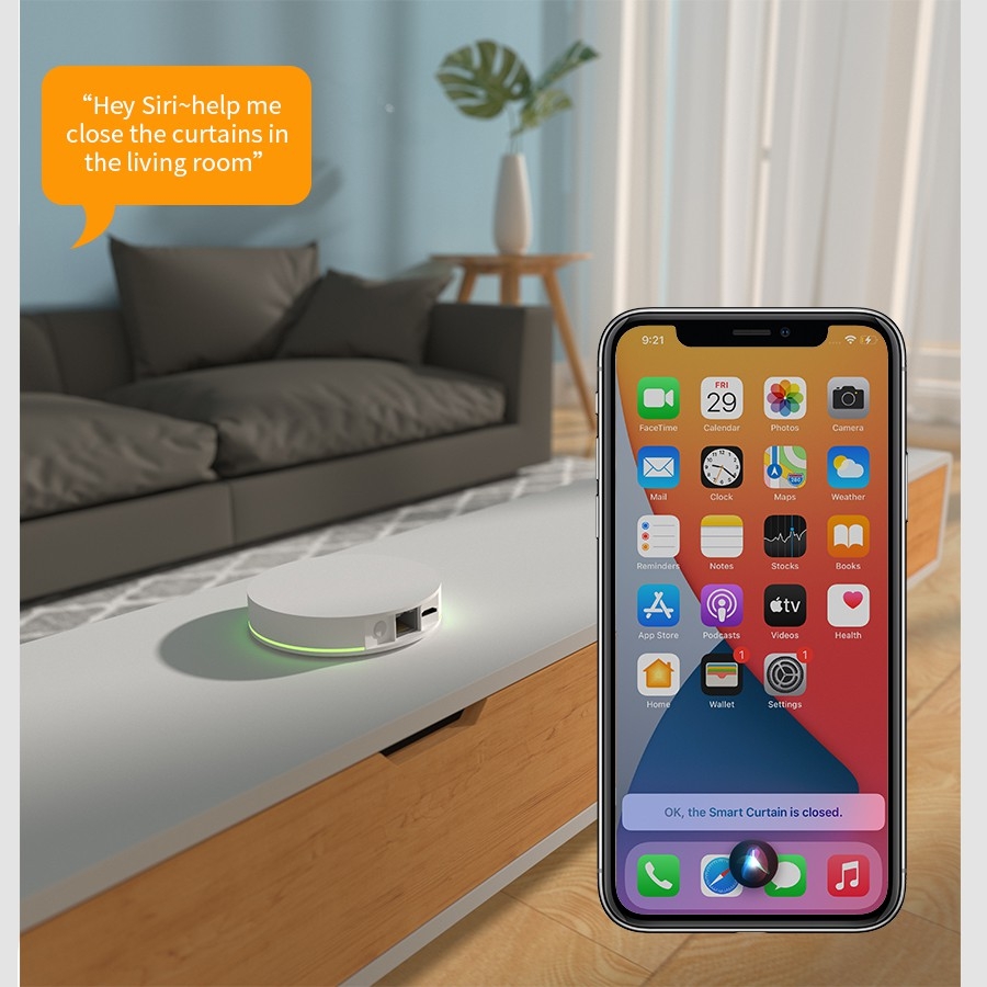 Điều Khiển Trung Tâm Tuya Zigbee tương thích Apple HomeKit Hub Tuya