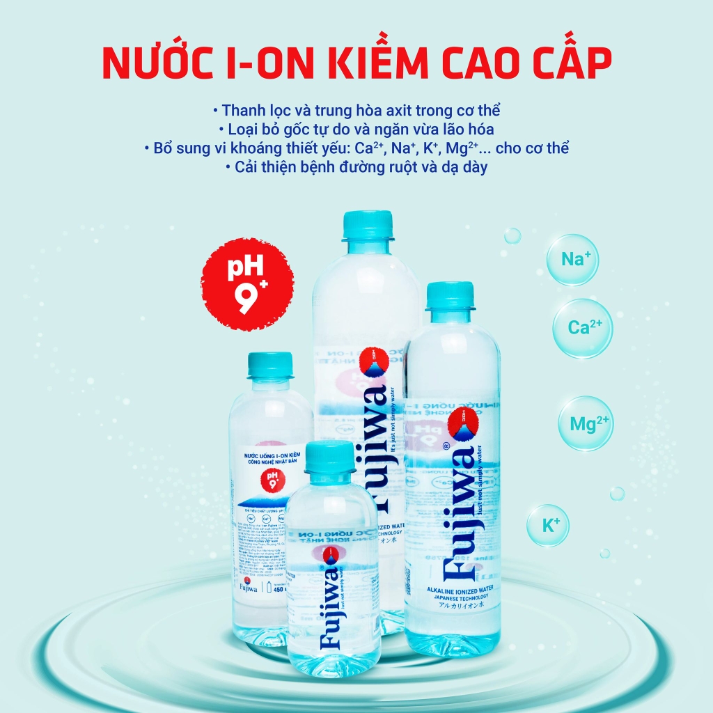 Nuoc Ion kiem cao cap