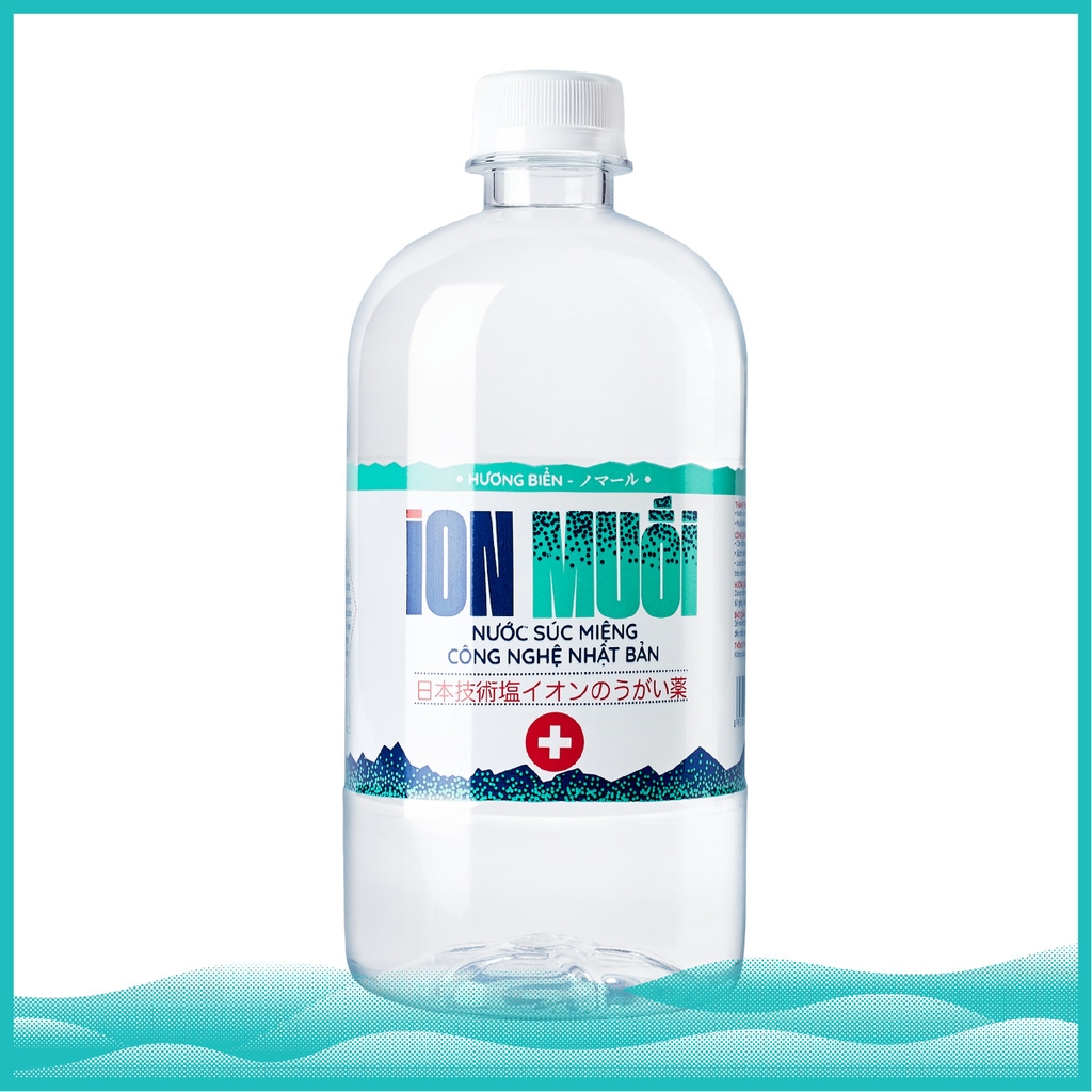 Nước Súc Miệng I-ON Muối - Thùng 12 Chai