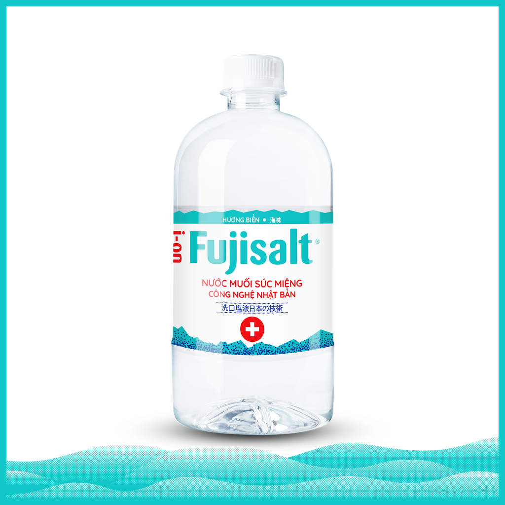 Nước Muối Súc Miệng I-ON Fujisalt - Thùng 12 Chai