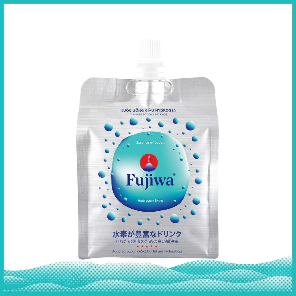 Nước Uống Fujiwa Giàu Hydrogen Cao Cấp - Hộp 12 Túi