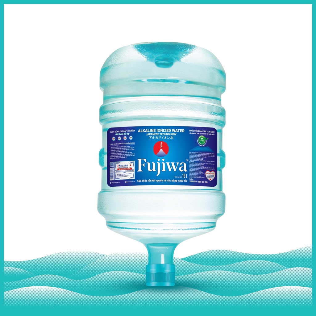 Nước Uống I-ON Kiềm Cao Cấp Fujiwa Bình 18L