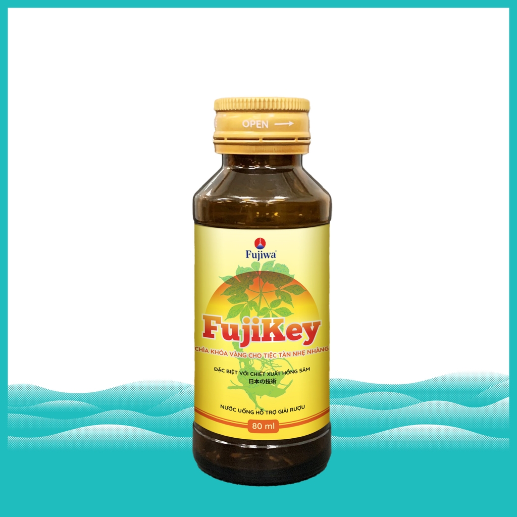 Nước Giải Rượu Fujikey - Hộp 10 Chai