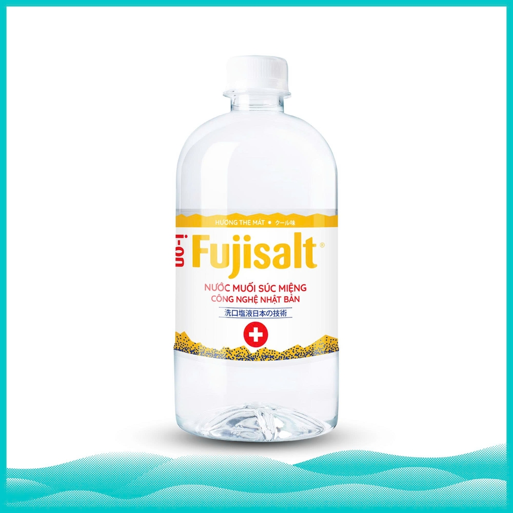 Nước Muối Súc Miệng I-ON Fujisalt - Thùng 24 Chai