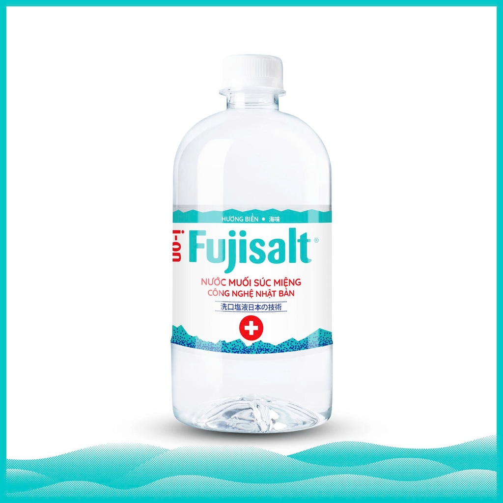 Nước Muối Súc Miệng I-ON Fujisalt - Thùng 24 Chai