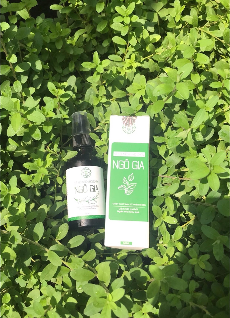 Xịt Hôi Nách, Hôi Chân Ngô Gia - giảm thâm, chống hôi