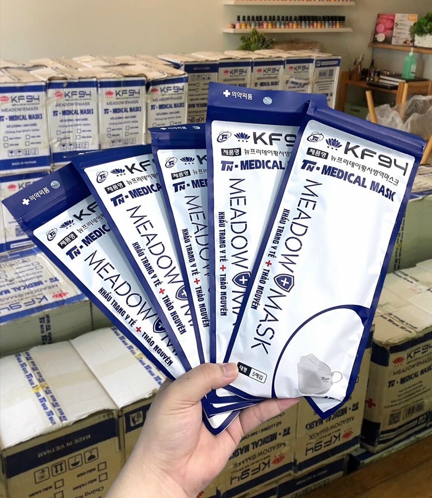 Khẩu trang KF94 Hàn Quốc - Thùng 300 cái