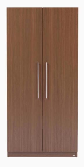 Tủ Quần Áo Gỗ MDF 2 Cánh Tay Nắm