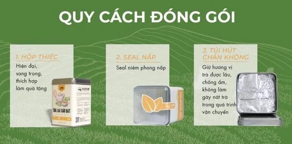 Trà Xanh Hương Dứa - Hộp 110Gr