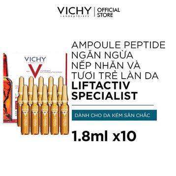 Bộ Sản Phẩm Vichy Ngăn Ngừa Lão Hóa, Làm Sáng Da 3 Món