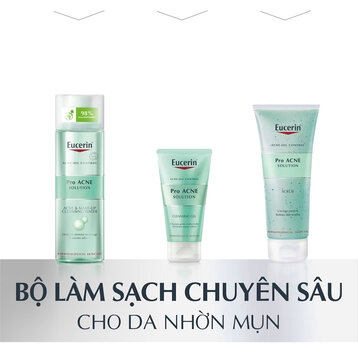 Gel Rửa Mặt Eucerin Cho Da Nhờn Mụn 75ml