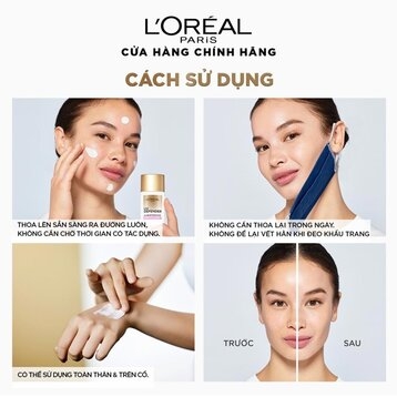 Kem Chống Nắng L’Oreal Mịn Nhẹ Nâng Tông Giảm Thâm 50ml