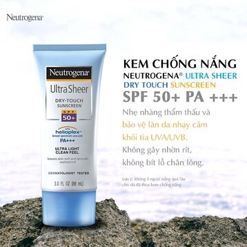 Kem Chống Nắng Ultra Sheer SPF 50 88ml