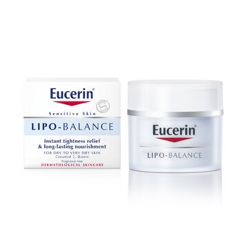 Kem Dưỡng Ẩm Eucerin Dịu Nhẹ Cho Da Khô Rát 50ml