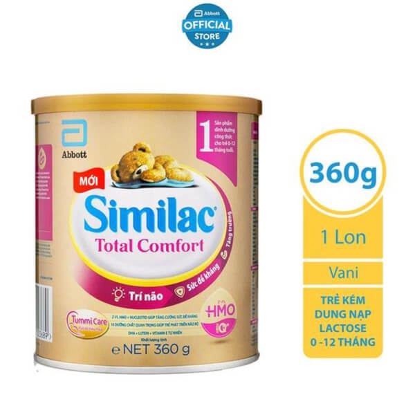 Sữa Similac Total Comfort 1 (HMO) 360g (0-12 tháng) - Abbott