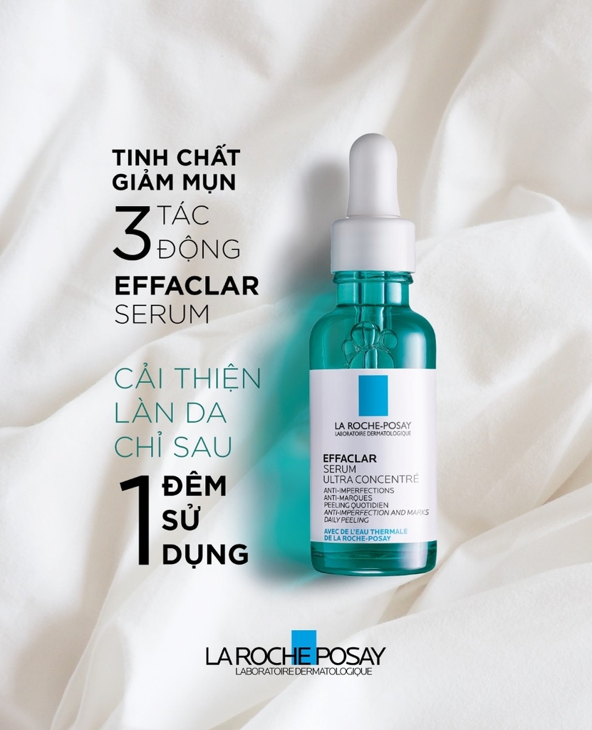 Tinh Chất La Roche-Posay Giảm Mụn 3 Tác Động 30ml