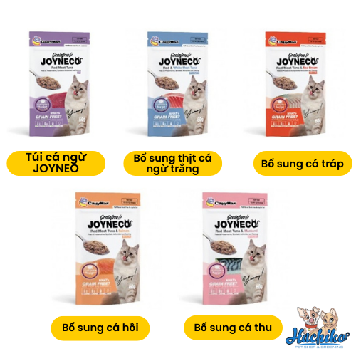 Pate/Xốt Cho Mèo CattyMan Joyneco 60gr