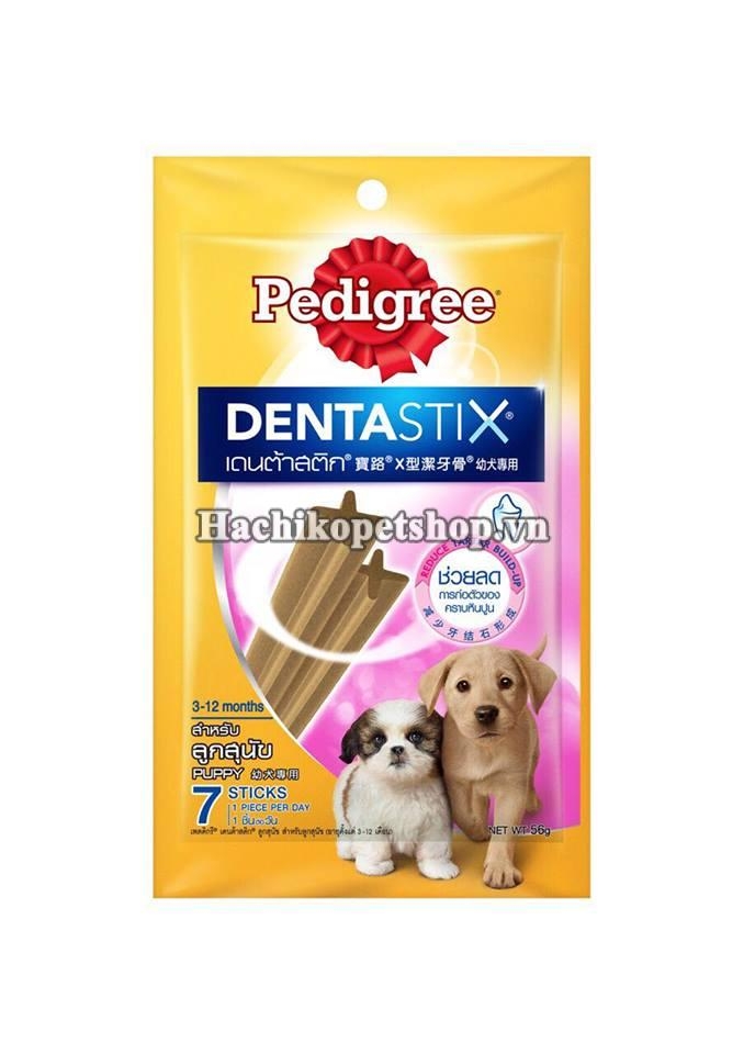 Bánh xương Pedigree Denta Stix sạch răng cho chó 56Gr