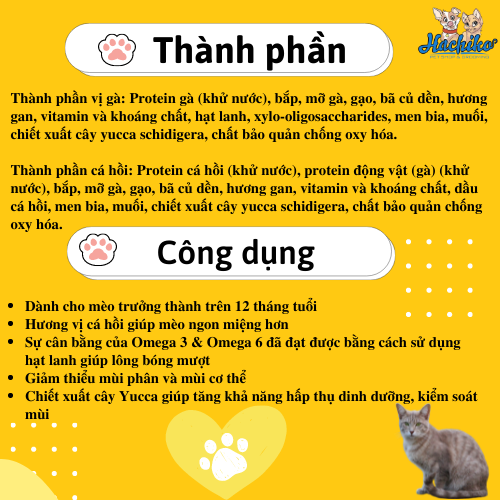 Thức ăn cho mèo trưởng thành Reflex Plus Cat Adult Cá hồi chiết lẻ 1kg