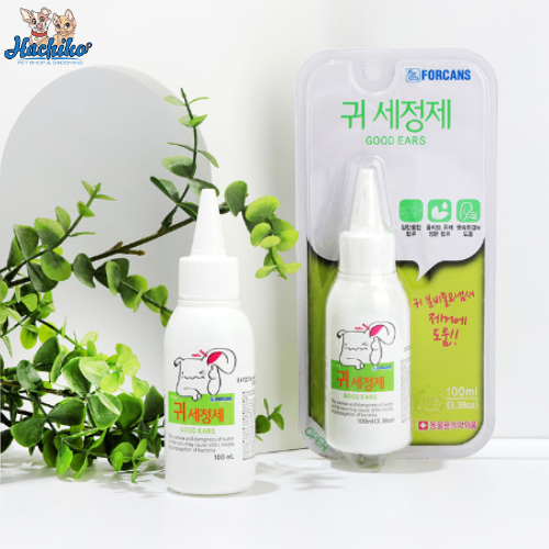 Dung dịch vệ sinh tai dành cho Chó Mèo Forcan 100ml