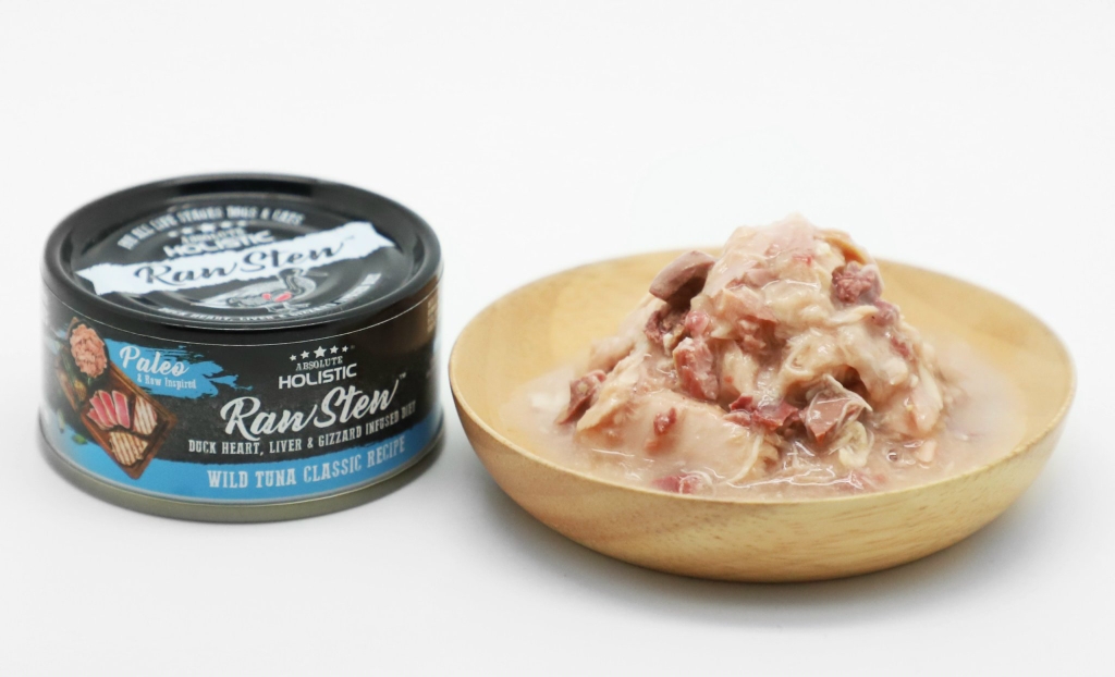 Pate Absolute Holistic RawStew cho Chó Mèo Lon 80g