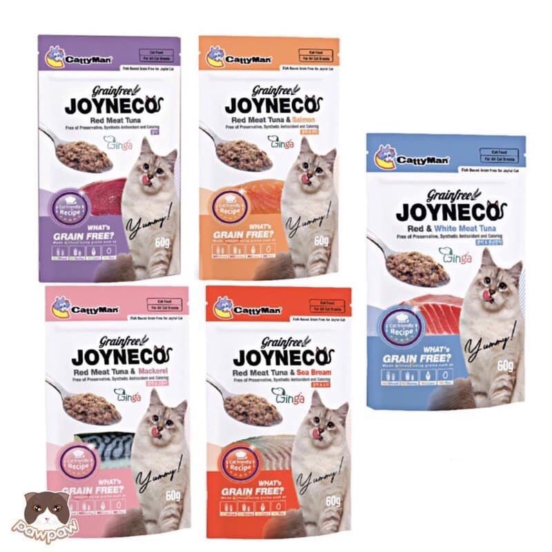 Pate/Xốt Cho Mèo CattyMan Joyneco 60gr