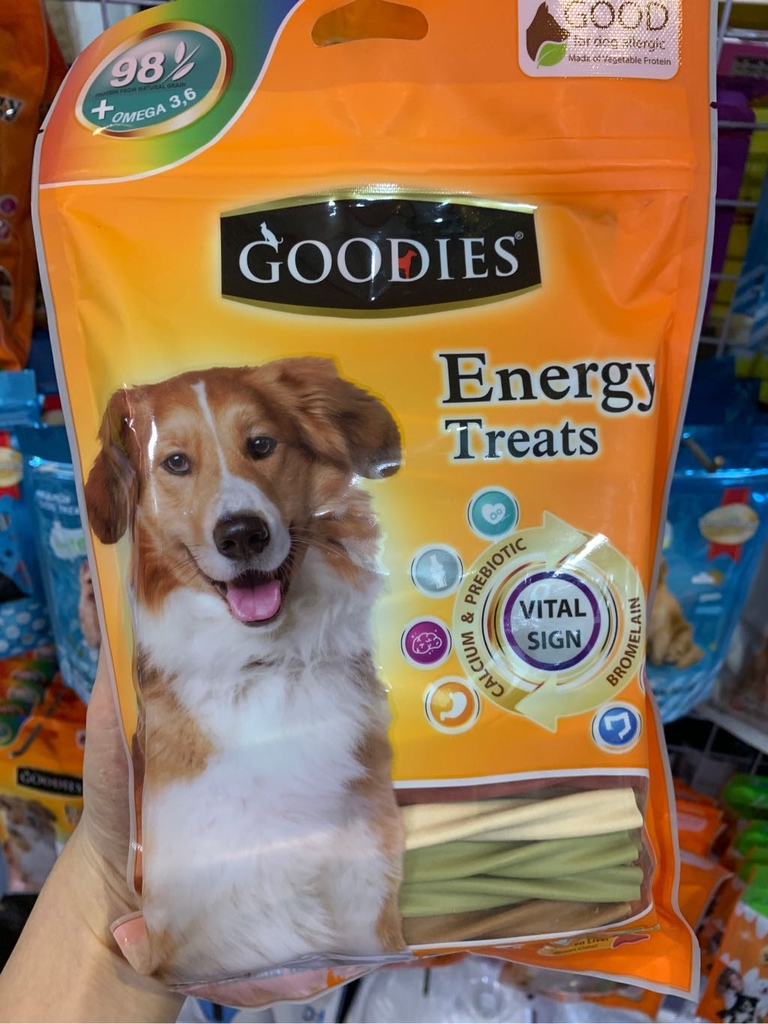 Bánh thưởng Goodies Energy Treats 500g cho chó