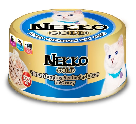 Pate mèo lon Nekko Gold 85gr cho mọi lứa tuổi