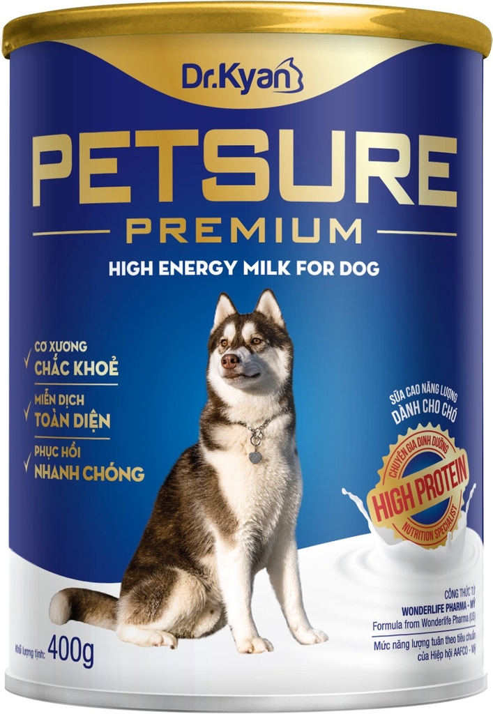 Sữa bột cho chó Dr.Kyan 110gr PetSure Premium