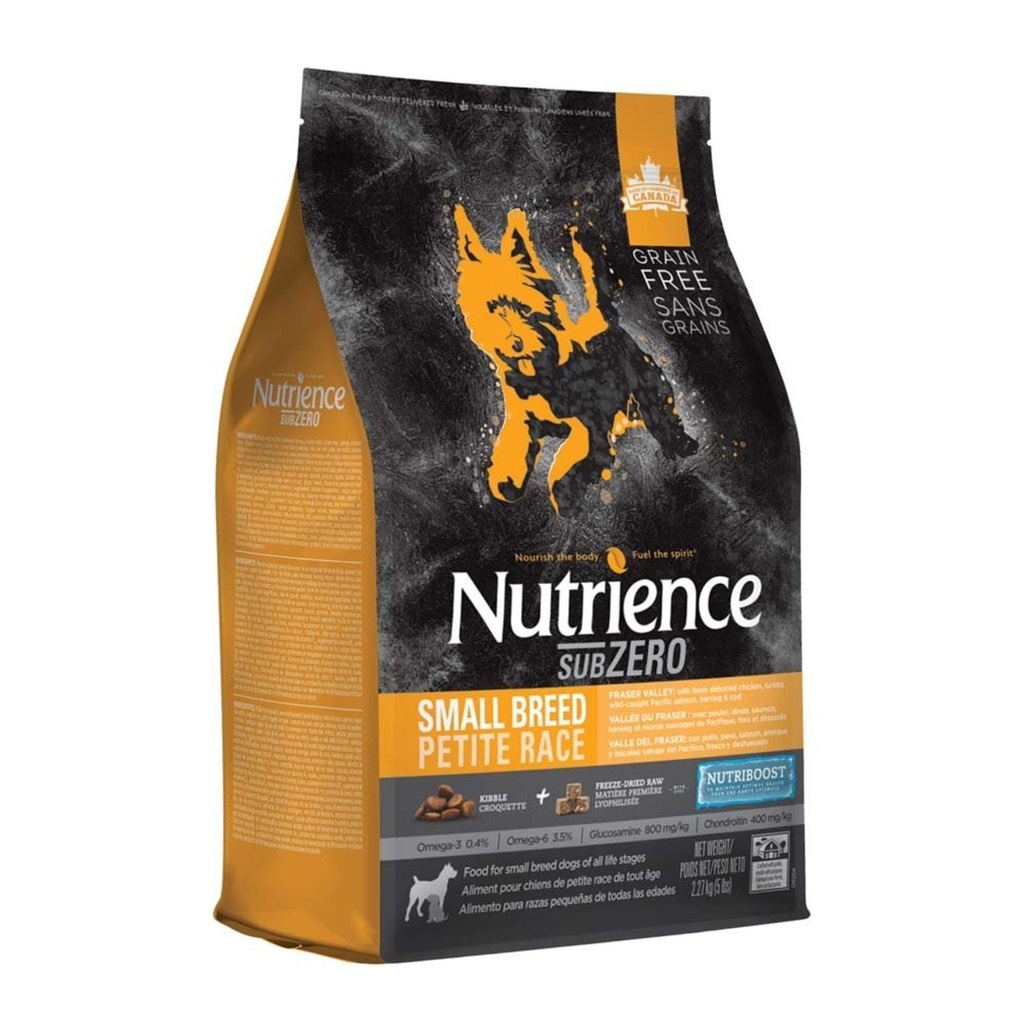 Hạt Chó Nutrience Subzero Small breed Gói vàng (gà tây, cá hồi, cá trích, cá tuyết..)