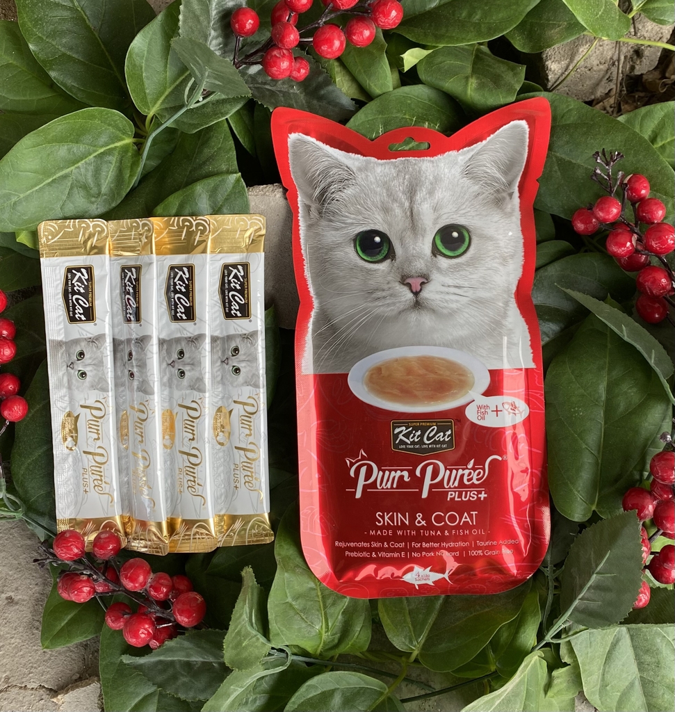 Kitcat Purr Puree Plus  ( súp thưởng 4 que )