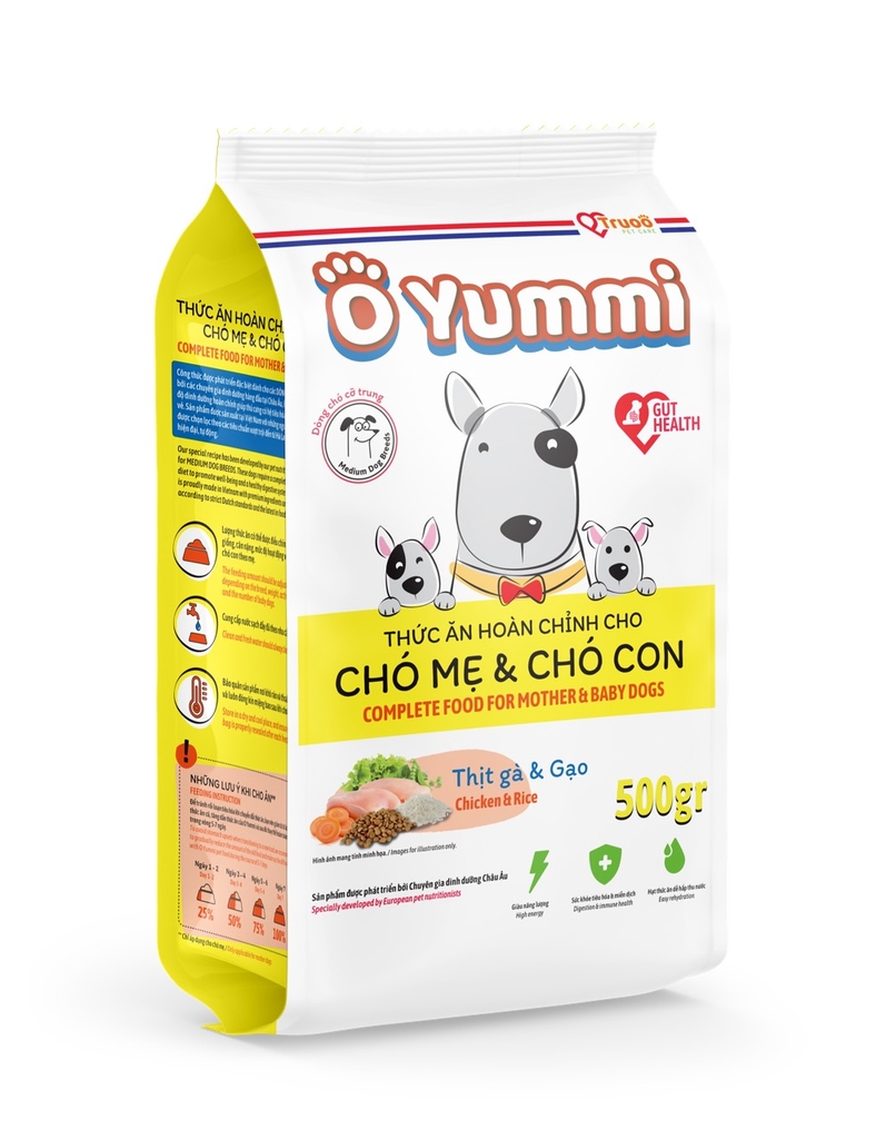 Oyummi - Thức ăn hoàn chỉnh cho chó mẹ và chó con