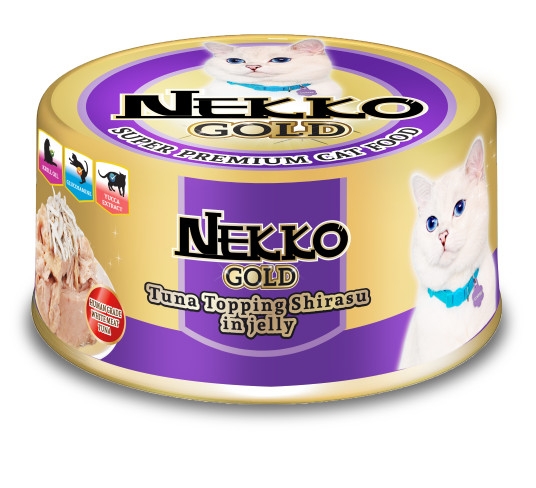 Pate mèo lon Nekko Gold 85gr cho mọi lứa tuổi