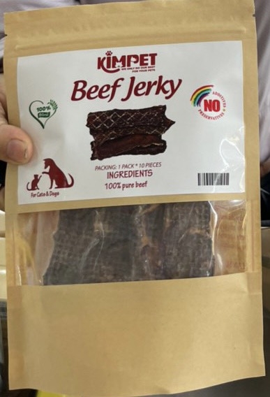 Kim Pet Beef Jerky 10 thanh