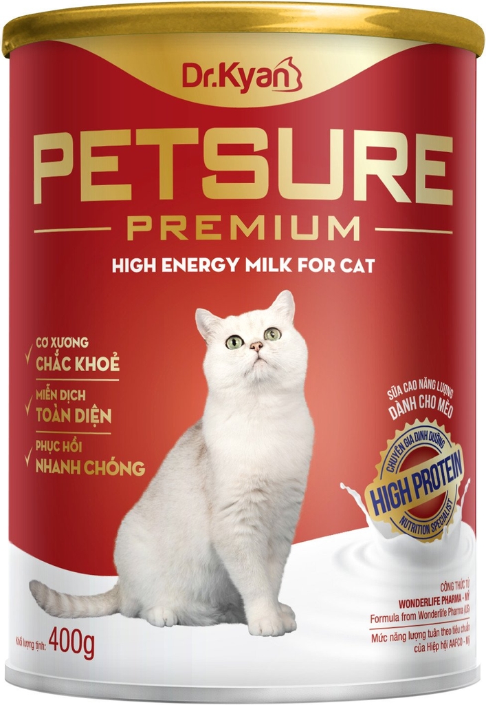 Sữa bột cho Mèo Dr.Kyan 110gr PetSure Premium
