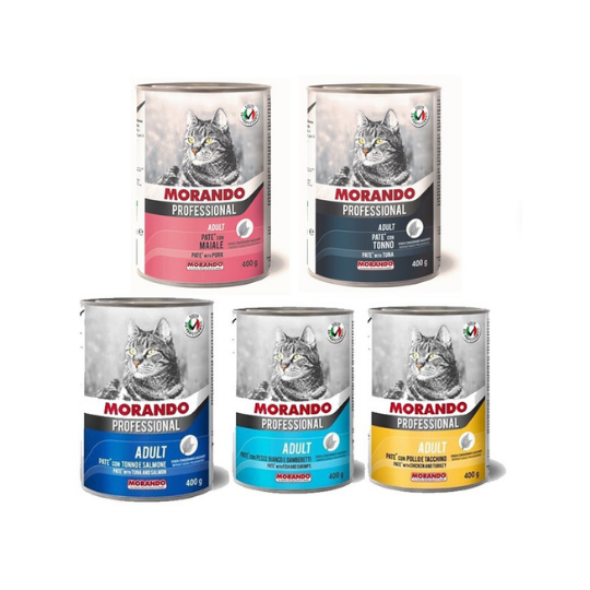 Pate Morando Professional cho Mèo Pate Ý Miglior Gatto cho mèo mọi lứa tuổi 400gr