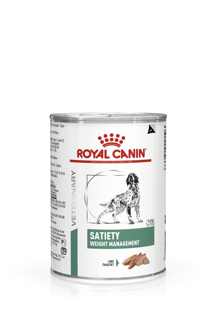 Pate dành cho Chó kiểm soát cân nặng Royal Canin Satiety Canine Weight Management Loaf 410g