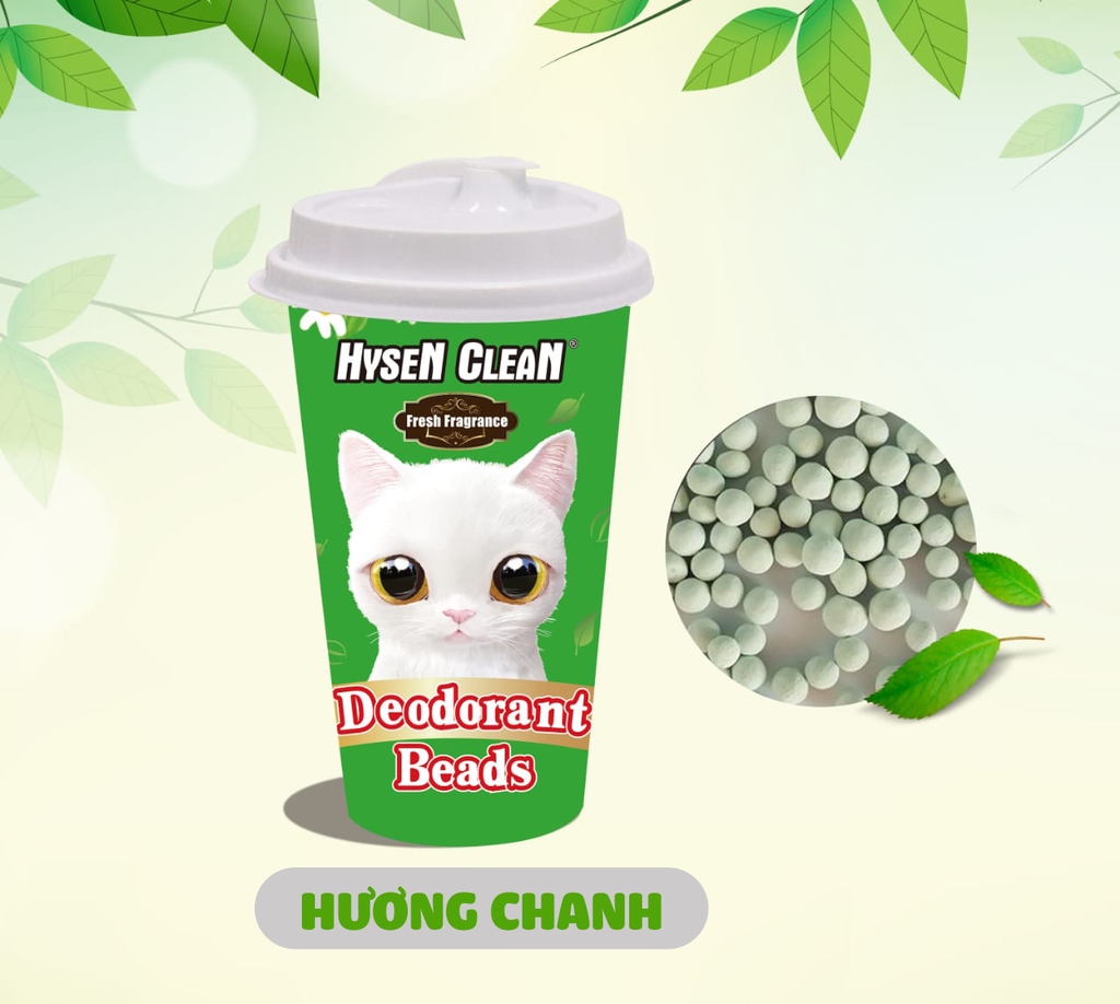 Viên khử mùi Hysen Clean Deodorant Beads 450g 3 mùi