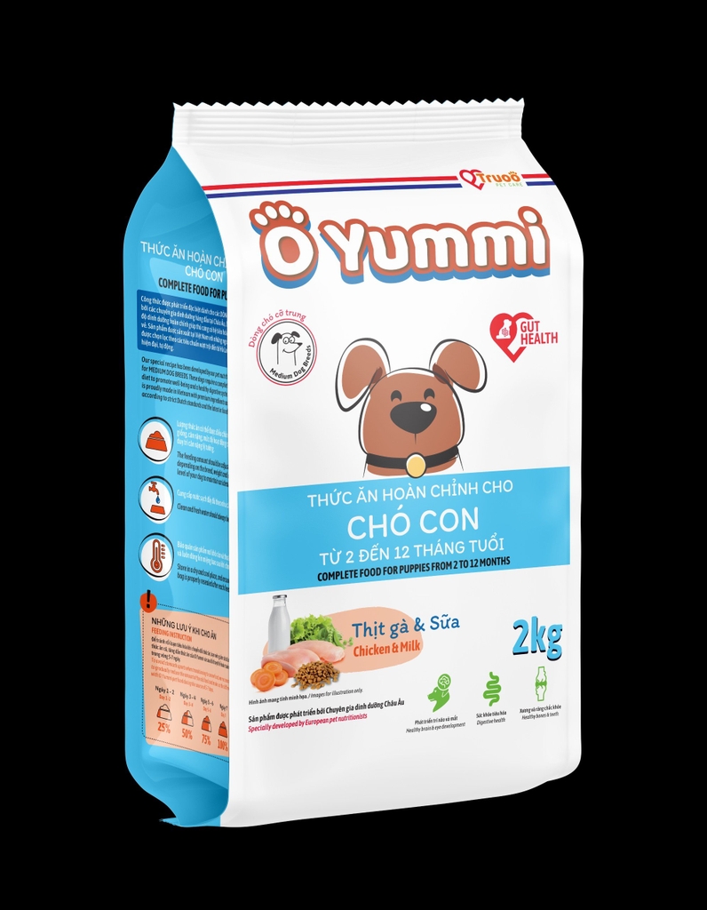 OYUMMI - Thức ăn hoàn chỉnh cho Chó con 2kg