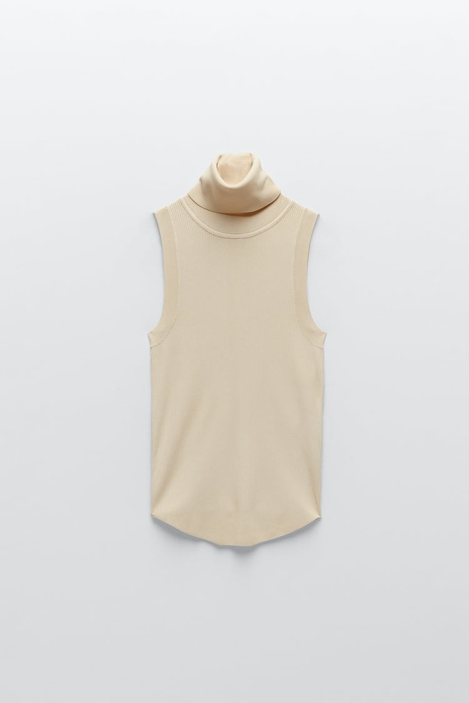 Áo len cao cổ Zara Auth New tag có sẵn 3471/107 3471107