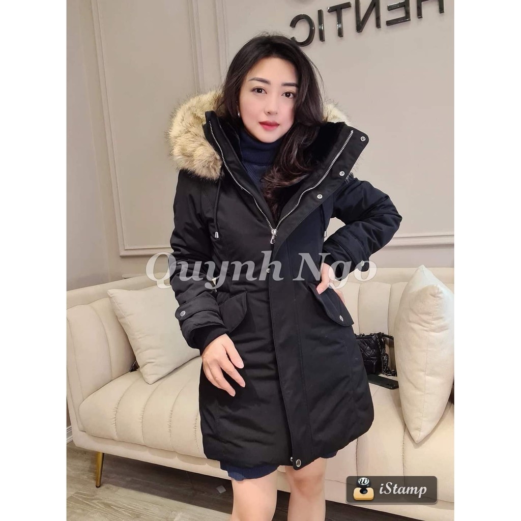 Áo khoác Parka chống nước dáng dài Zara Auth new tag có sẵn 3427/711 3427711