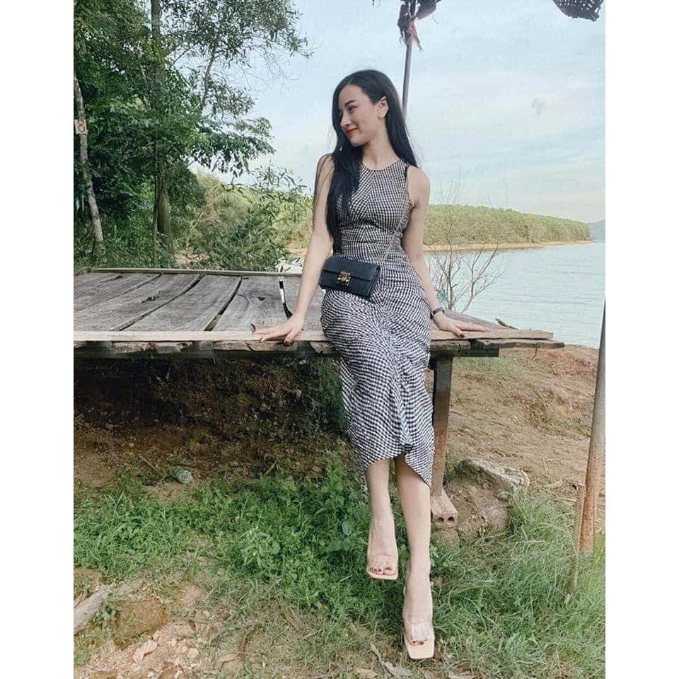 Váy Chun ôm dáng dài Zara Auth new tag có sẵn