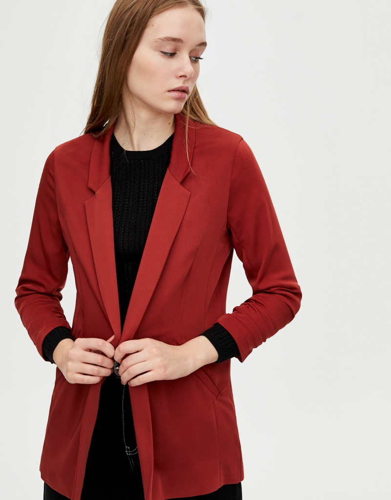 Áo khoác Blazer dáng suông Pull&Bear Auth New Tag có sẵn 9780/315 9780315