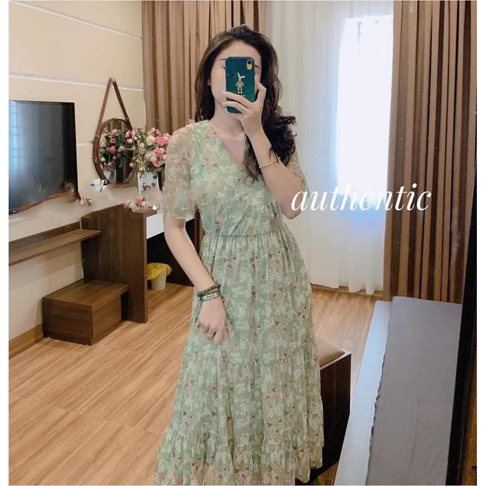 Váy dáng dài Reserved Auth New tag có sẵn YN240-07X