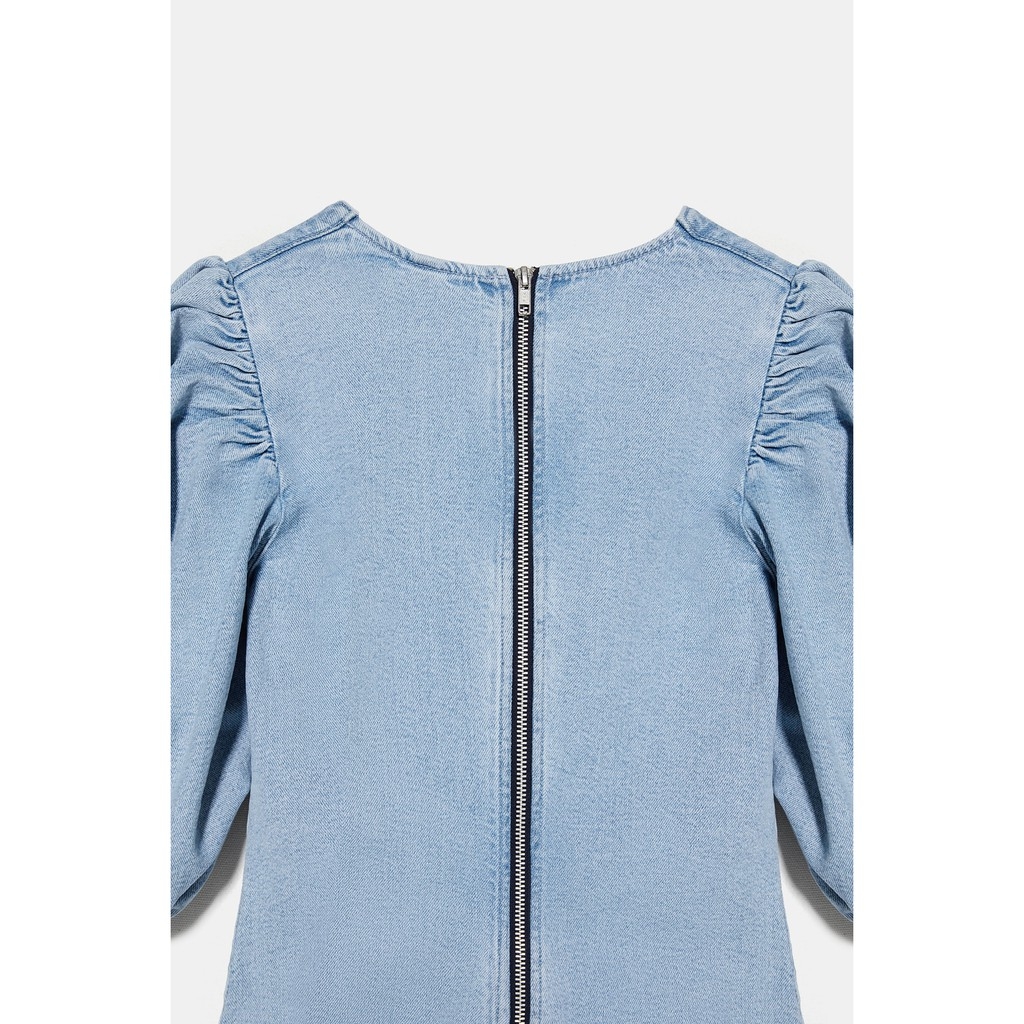 Váy jean dáng ngắn Zara Auth new tag có sẵn 8527/001 8527001