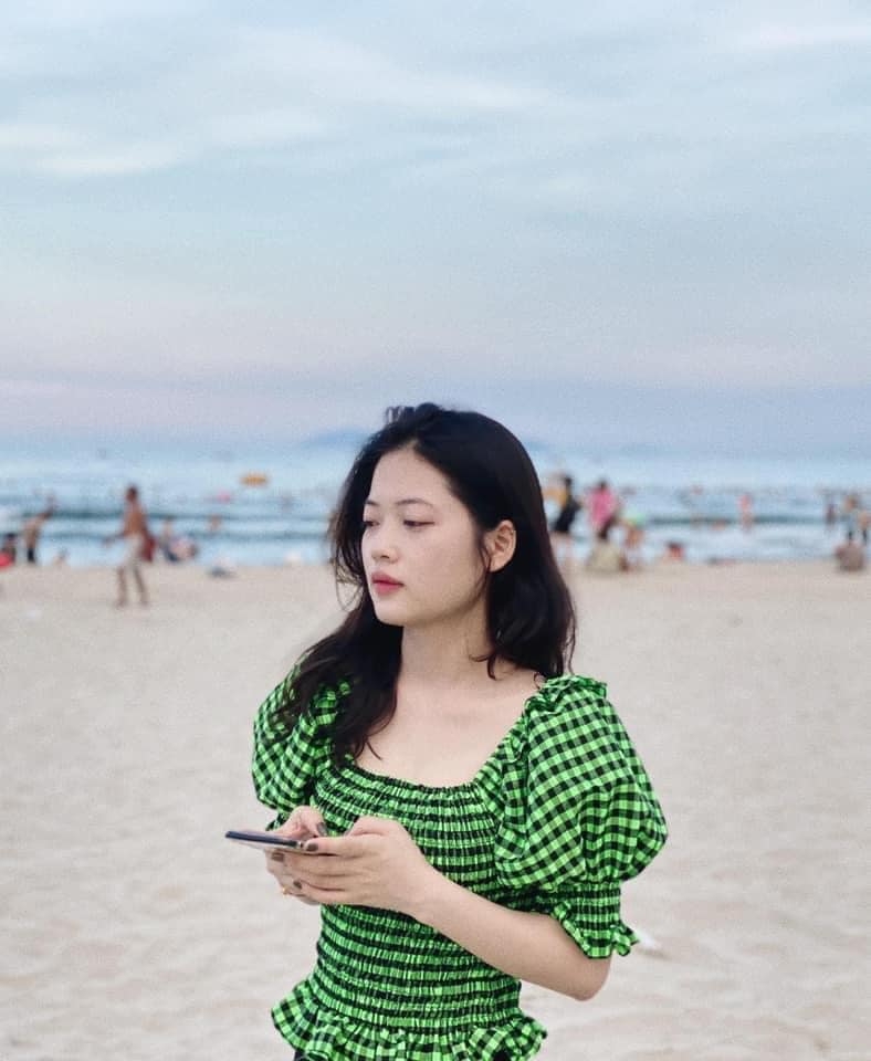Áo Blouse kẻ chun tay bồng Zara Auth New Tag 3198/041 3198041