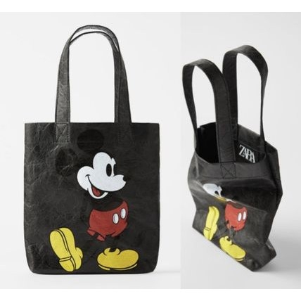 Túi Tote Mickey Mouse Zara Auth new tag có sẵn